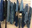 Teinture végétale au bleu de pastel: étoles, écharpes foulards en soie naturelle, coton, laine, lin, viscose